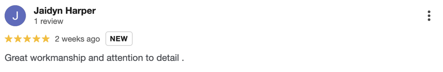 Google review 4 for Chips Window Cleaning